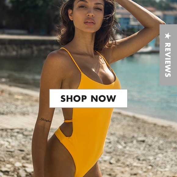 Ayra Swim One Piece Citrus Bathing Suit - Picture 1 of 8
